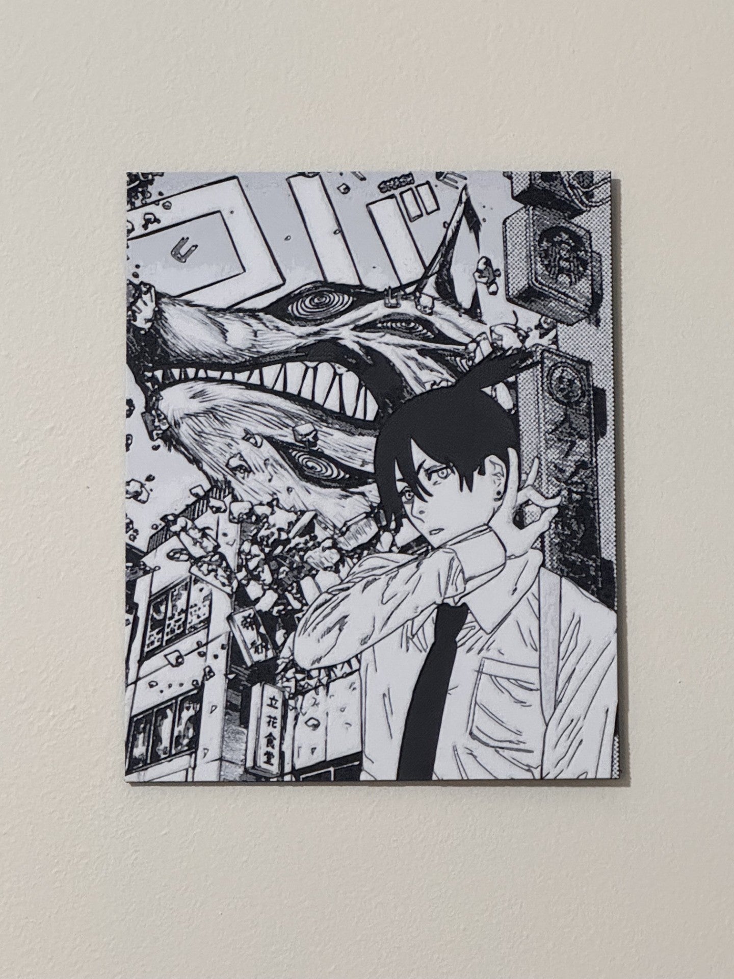 Chainsaw Man: Aki & Kon 3D Poster